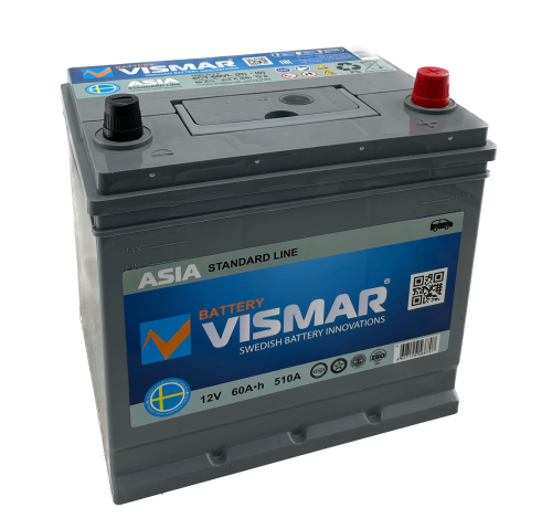 АКБ VISMAR ST ASIA 6CT-60 L (R)-(0) обратная 510A 232*175*225