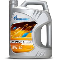Масло моторное Gazpromneft Premium L 5W-40 5л./4,288 кг.