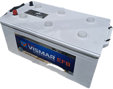 АКБ VISMAR PROFESSIONAL 6СТ-225 EFB N (R)-(4) прямая 1500A 518*275*242