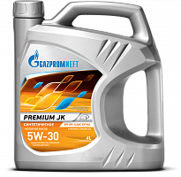 Масло моторное Gazpromneft Premium JK 5W-30 4л./3,396кг